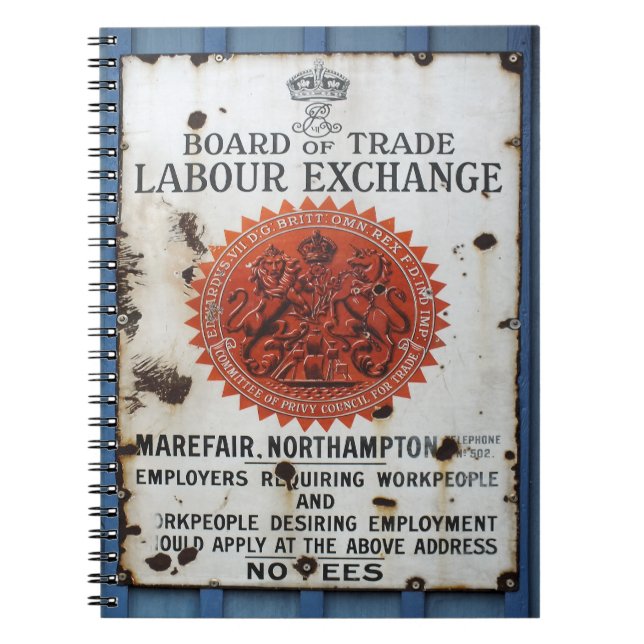 CARNET ENSEIGNE VINTAGE (Devant)