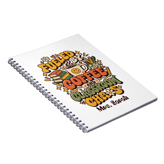 Carnet Enseignement Groovy Alimenté par le Café et le Cha (Côté Droit)