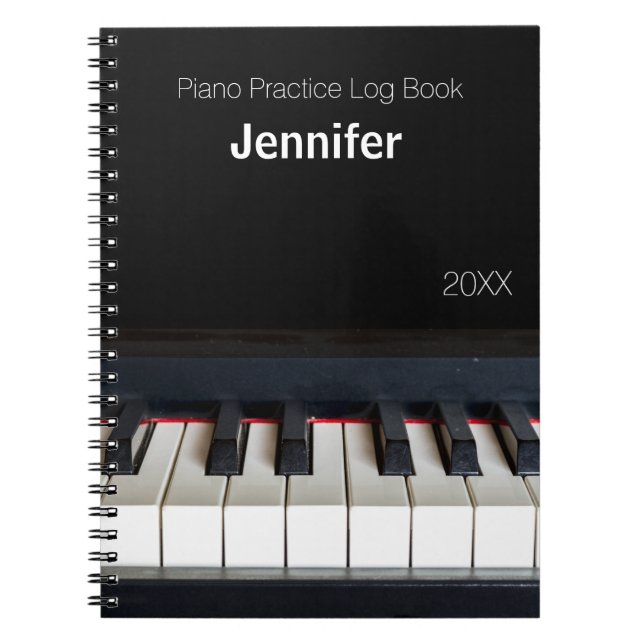 Carnet Enseignement Piano, Manuel de pratique Piano (Devant)