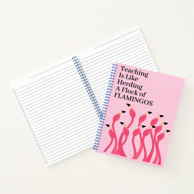 Carnet Enseigner est comme rassembler un troupeau de flam (Intérieur)