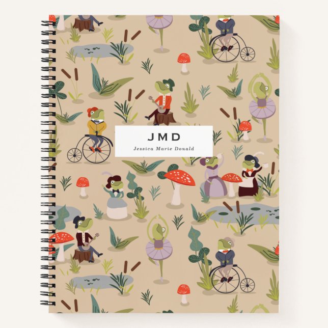 Carnet Ensemble dans la terre de grenouille (Devant)