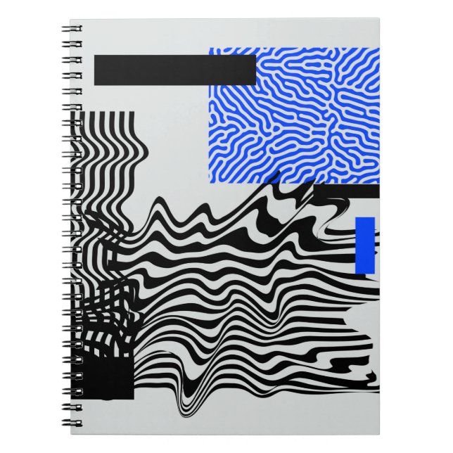 Carnet Ensemble de formes géométriques modernes universel (Devant)