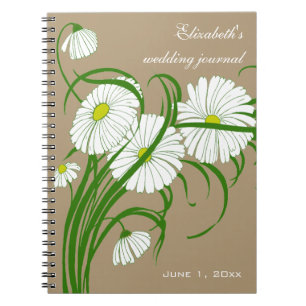 Carnet Ensemble de mariage Fleurs de marguerite de Gerber