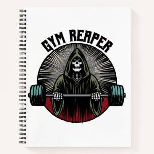 Carnet Entraînement de Faucheur de Gym