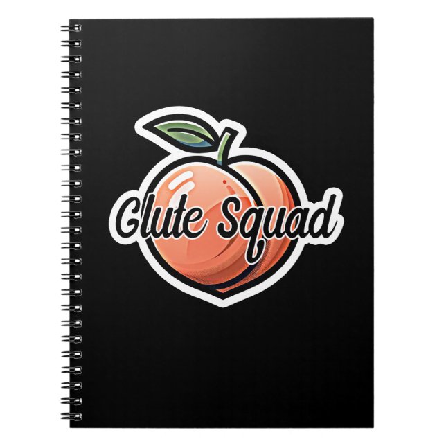Carnet Entraînement Glute Squad Peach Fitness (Devant)