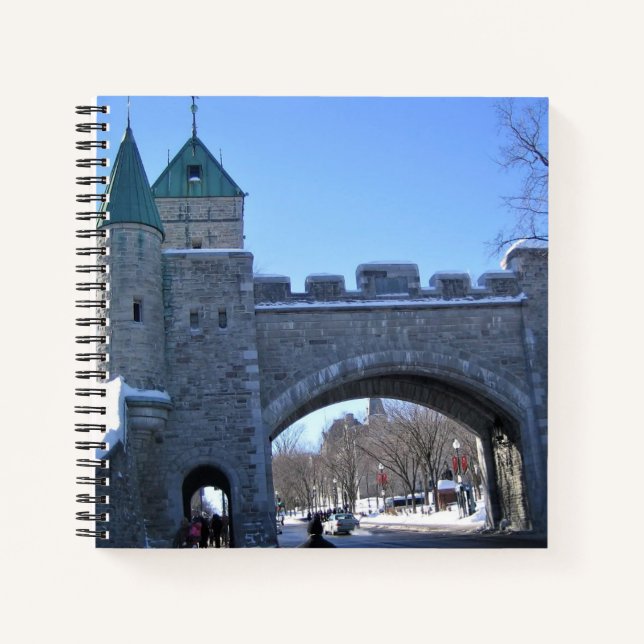 Carnet Entrance to Old Québec, Québec, Canada (Devant)