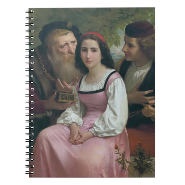 Carnet Entre Riches et Amour (par Bouguereau) (Devant)