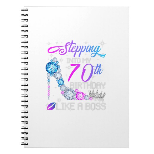 Carnet Entrée Dans Mon 70E Anniversaire Comme Un Diamant  (Devant)
