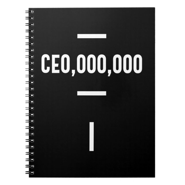 Carnet Entrepreneur - PDG,000,000 Tee Funny Business (Devant)