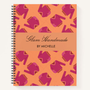 Carnet Entreprise de jolis pulls roses tricotés