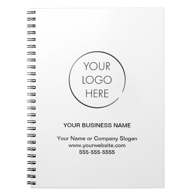 Carnet Entreprise Marque Logo Budget (Devant)