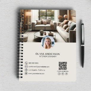 Carnet Entreprise professionnelle moderne personnalisée