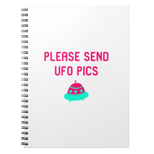 Carnet Envoyez svp à PICS d'UFO la citation étrangère (Devant)