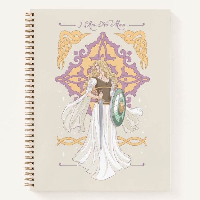Carnet Éowyn "I Am No Man" Battle-Ready Graphic (Devant)