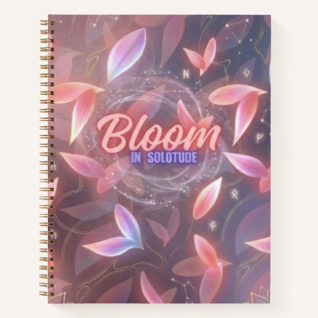 Carnet Épanouissez-vous dans l'esthétique florale pastel  (Devant)