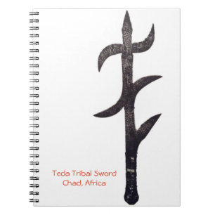 Carnet Épée tribale africaine