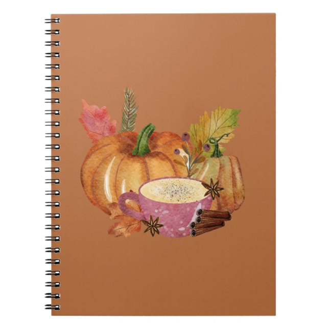 Carnet Épice citrouille (Devant)