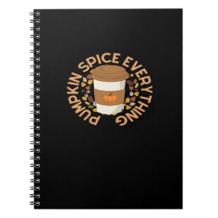 Carnet Épice citrouille Tout Nice Citation d'automne