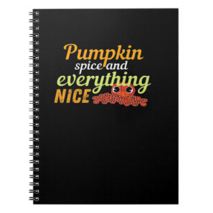 Carnet Épice citrouille & Tout Nice Halloween Basic De