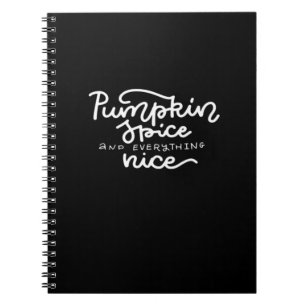 Carnet Épices citrouilles Et Tout Beau Impression