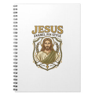 Carnet Épinglette en émail Jésus Style Épinglette en émai
