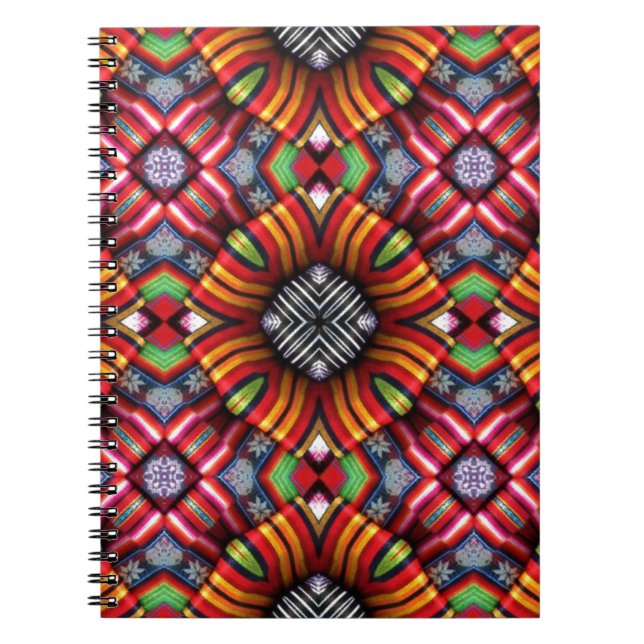 Carnet Equateur Abstrait (Devant)