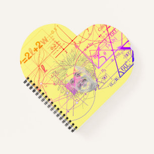 Carnet Équations colorées amusantes Designs géométriques