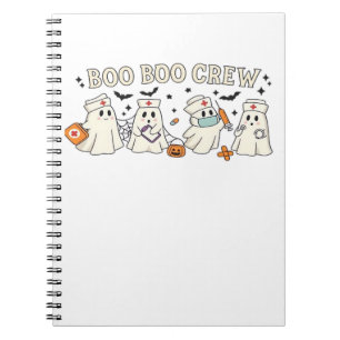Carnet Équipage Boo Boo Fantôme Nurse T-Shirt Oversize