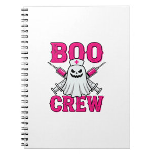 Carnet Équipage fantôme infirmière Halloween