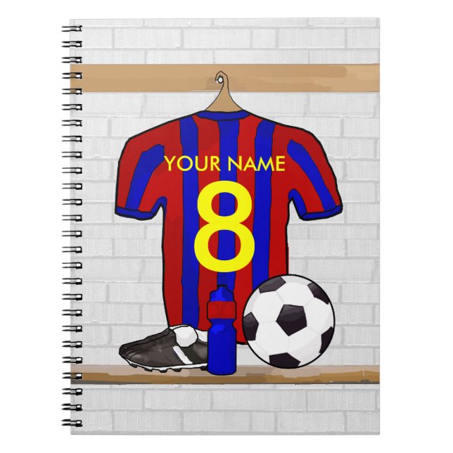 Carnet Équipe cycliste Soccer Jersey (Devant)