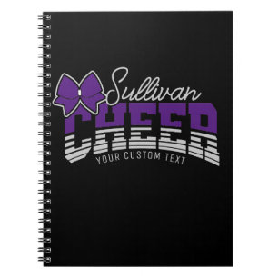 Carnet Équipe de cheer ADD NOM École Athlète Cheerleader 