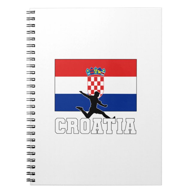 Carnet Équipe de Croatie de football (Devant)