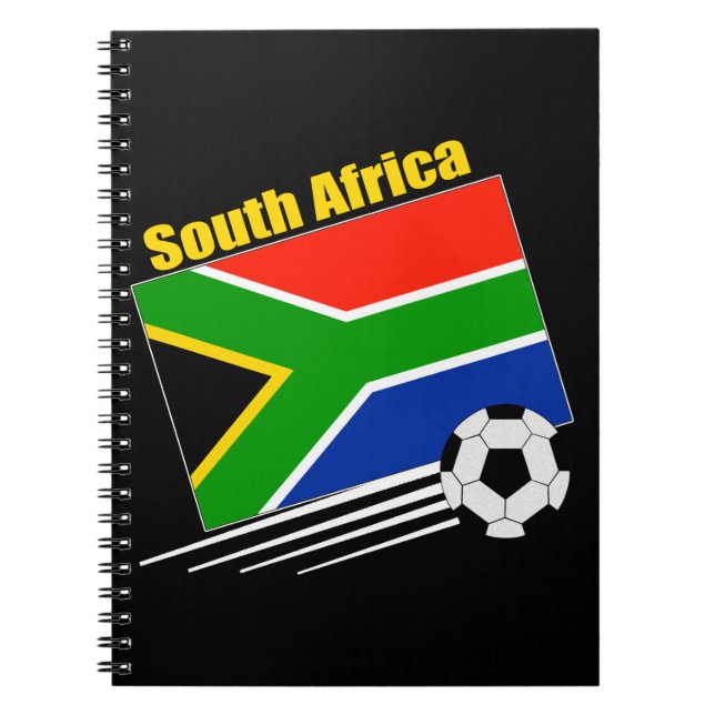 Carnet Équipe de football de l'Afrique du Sud (Devant)