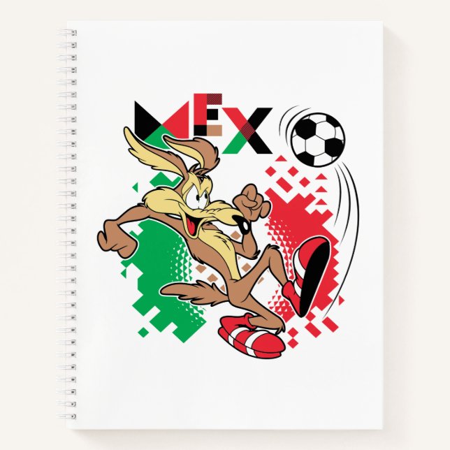 Carnet Équipe de football du Mexique Graphique WILE E. CO (Devant)