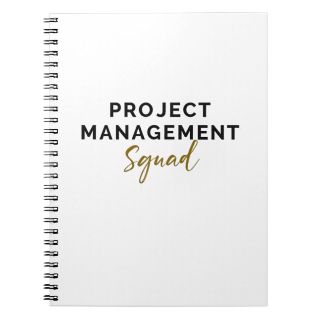 Carnet Équipe de gestion de projet  (Devant)