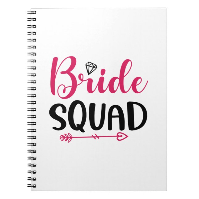 Carnet Équipe de mariée mariage (Devant)