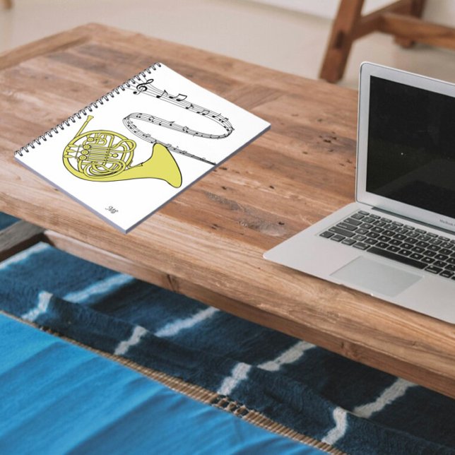 Carnet Équipe de musique torsadée de la Corne française D (Créateur téléchargé)