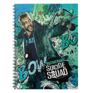 Carnet Équipe de suicide   Graffiti de caractères Boomera