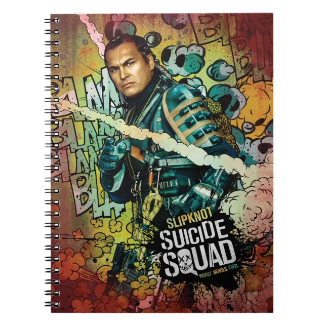 Carnet Équipe de suicide | Graffiti de caractères Slipkno (Devant)