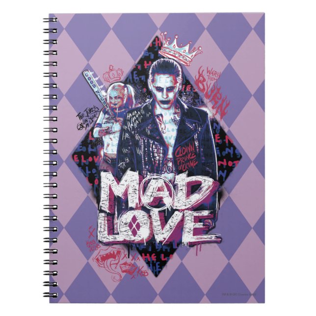 Carnet Équipe de suicide | Mad Love (Devant)