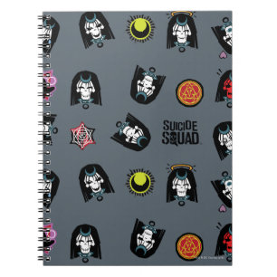Carnet Équipe de suicide Motif Emoji Enchantress