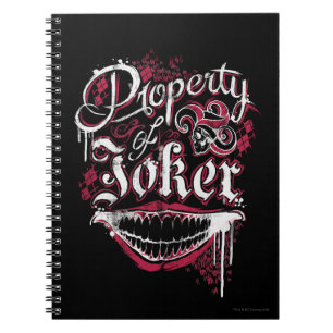 Carnet Équipe de suicide Propriété de Joker