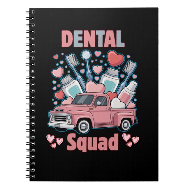 Carnet Équipe dentaire de la Saint-Valentin (Devant)