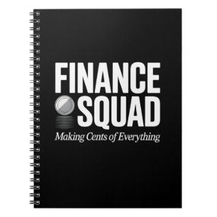 Carnet Équipe financière Citation drôle Humour de bureau 