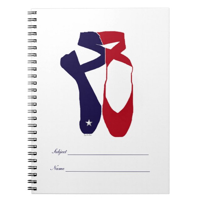 Carnet Équipe Pointe Ballet Americana (Devant)