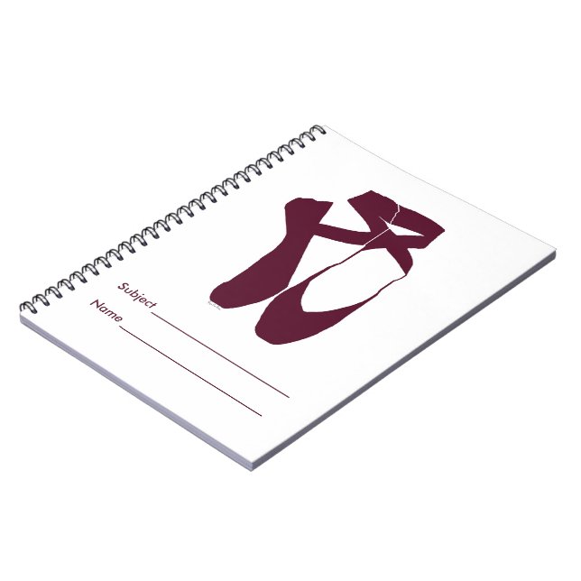Carnet Équipe Pointe Ballet Amethyst (Côté gauche)