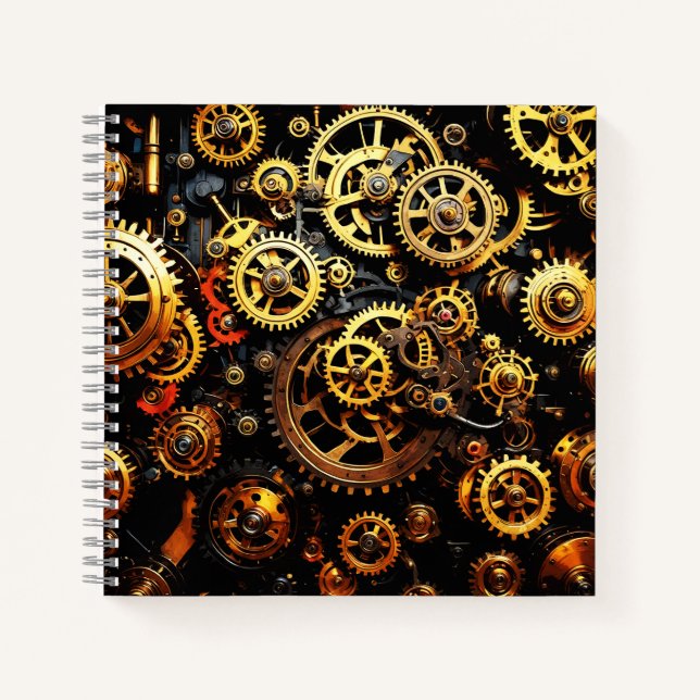 Carnet Équipements de réchaud Steampunk 1004 (Devant)
