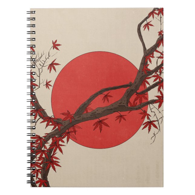 Carnet Érable japonais (Devant)