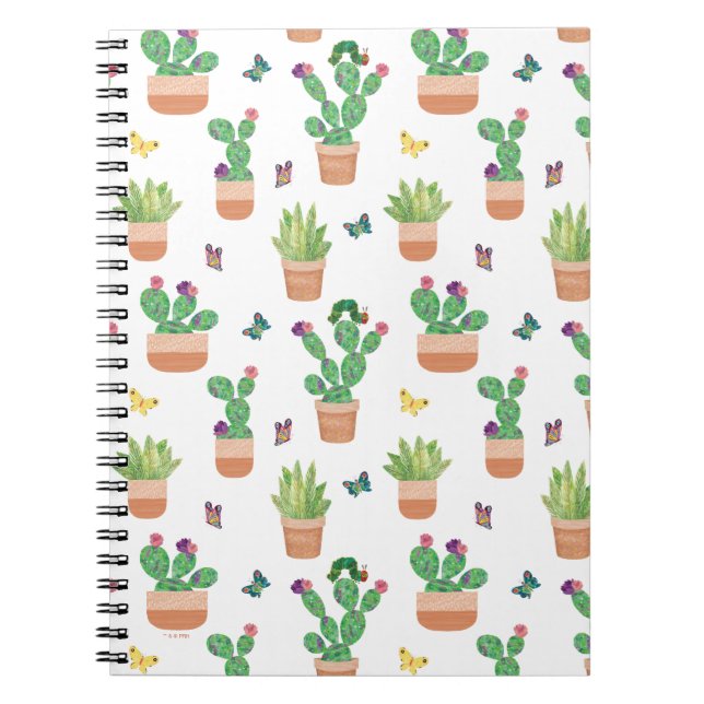 Carnet Eric Carle | Caterpillar, Cactus et Papillon Pa (Devant)