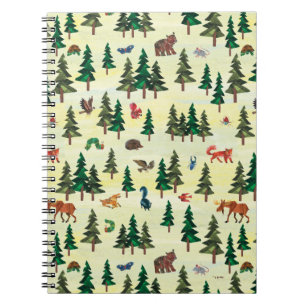 Carnet Eric Carle Prêt pour le Motif de loisirs foresti